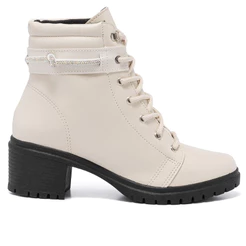 Coturno Feminino Cano Baixo Coturninho Leve Confortável Salto Tratorado Estilo Casual Vários Modelos