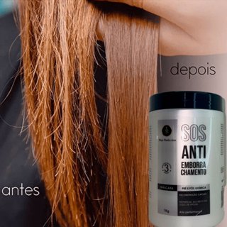 Máscara Pós Quimica de Reconstrução Capilar Antiemborrachamento Com Ação 3 Minutos 1kg em Oferta na Shopee