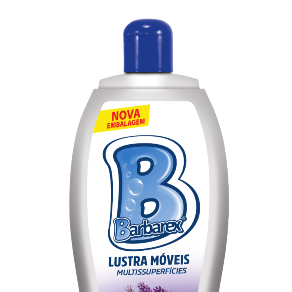 Detalhes do Kit 2 Unidades Lustra Móveis Proteção  Lavanda 500ml Barbarex