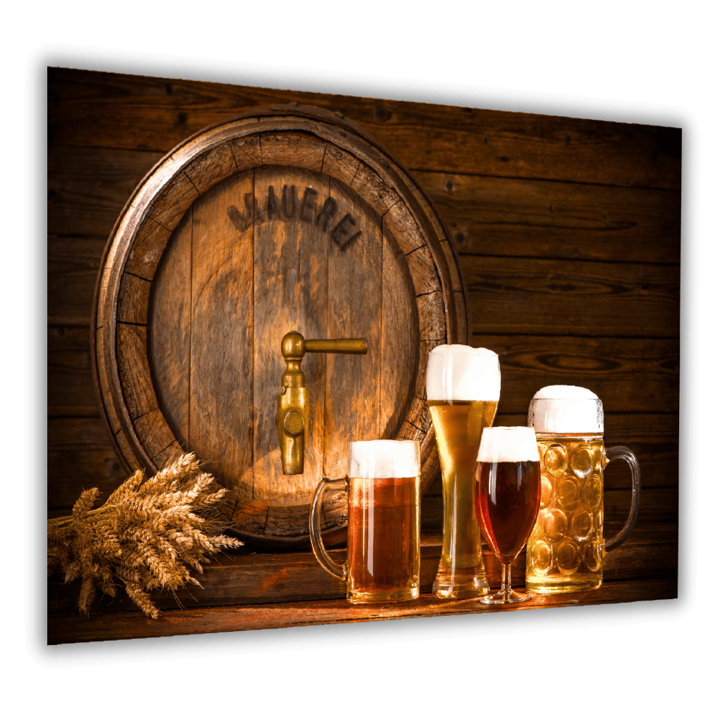 Quadro Decorativo Cerveja Bar Bebida Barril Chopp Cozinha
