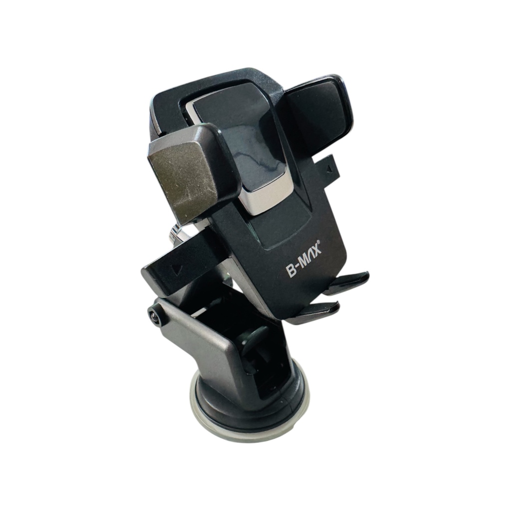 Suporte Celular GPS Para Carro Ajuste Prolongável Rotação 360 Base Ventosa Resistente Firme (SUPORTE+BMG-43)