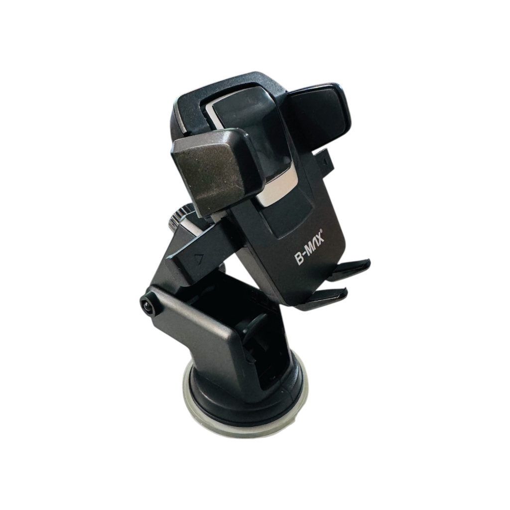 Suporte Celular GPS Para Carro Ajuste Prolongável Rotação 360 Base Ventosa Resistente Firme (SUPORTE+BMG-43)