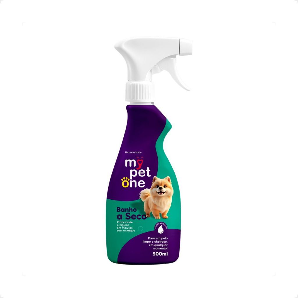 Banho a Seco Mypetone para Cães e Gatos - 500ml em Oferta na Shopee