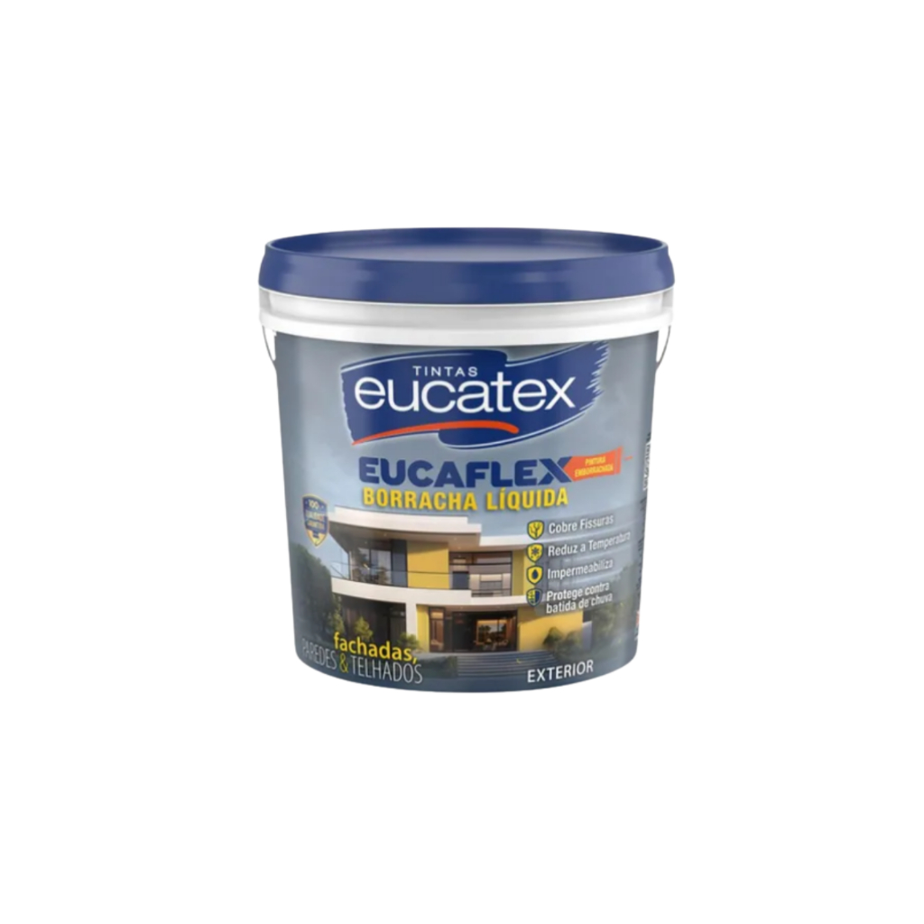 Borracha Líquida Impermeabilizante Eucaflex 4kg Eucatex em Oferta na Shopee