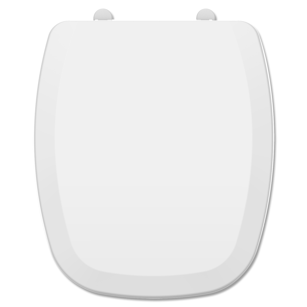 Assento Sanitário Deca Like/Art Quadrado PP Branco | Tampa Vaso Polipropileno Econômica Convencional