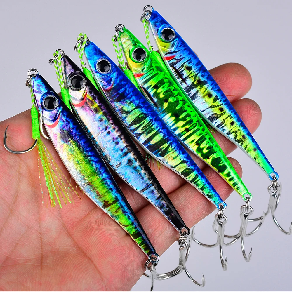 ISCA ARTIFICIAL SLOW JIG/ MICRO JIG JUMPING/ JIG METAL - MODELO SARDINHA/ SARDELE - 01 UN