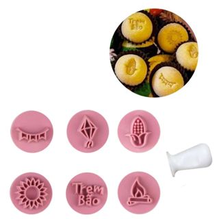 Kit Carimbos Festa junina 2 cm 7 Peças (Blue Star)// em Oferta na Shopee