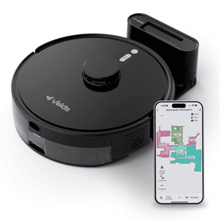 Robô Aspirador De Pó Velds Wi-fi 3 Em 1 - Varre + Aspira E Passa Pano com Mapeamento Via App Bivolt em Oferta na Shopee