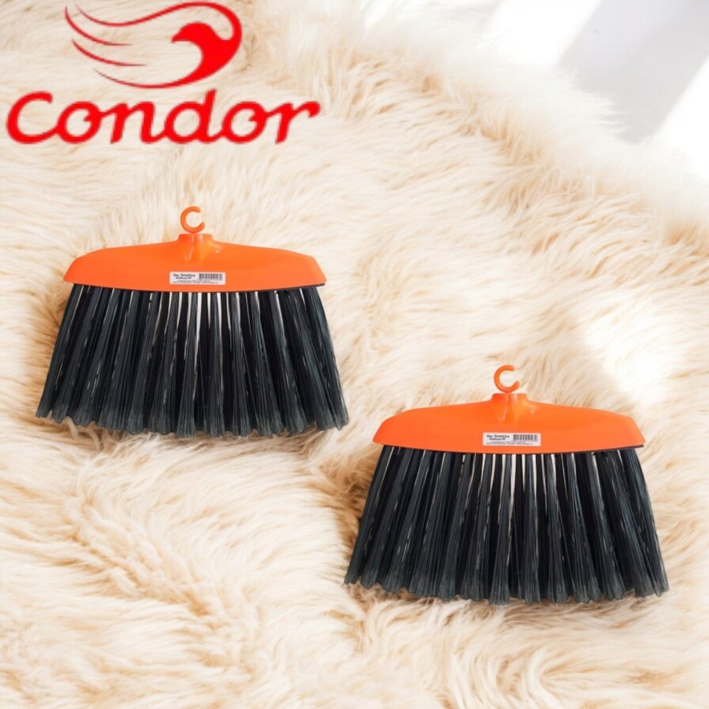 Kit Com 2 Vassouras Condor SEM CABO Original Limpeza Multiuso em Oferta na Shopee