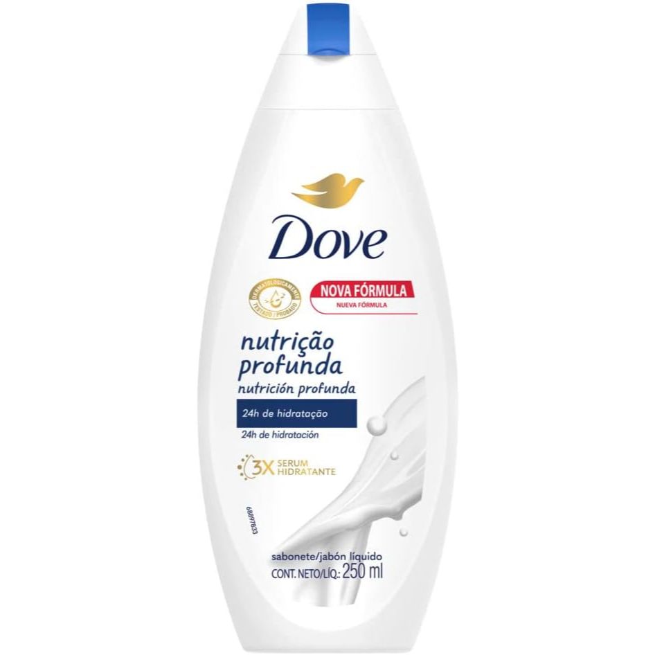 Sabonete Dove Liquido Nutrição Profunda 250ml