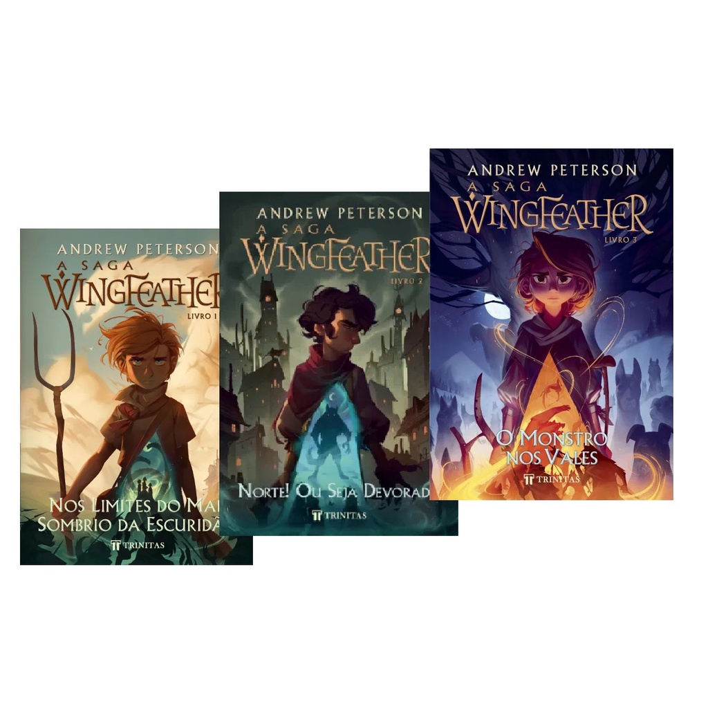 Coleção A Saga Wingfeather | 03 LIVROS | Andrew Peterson em Oferta na Shopee