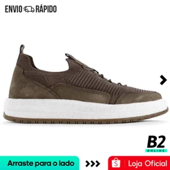 Sapatênis Democrata Denim Drake Pulse Masculino Original Com Nota Fiscal e Garantia