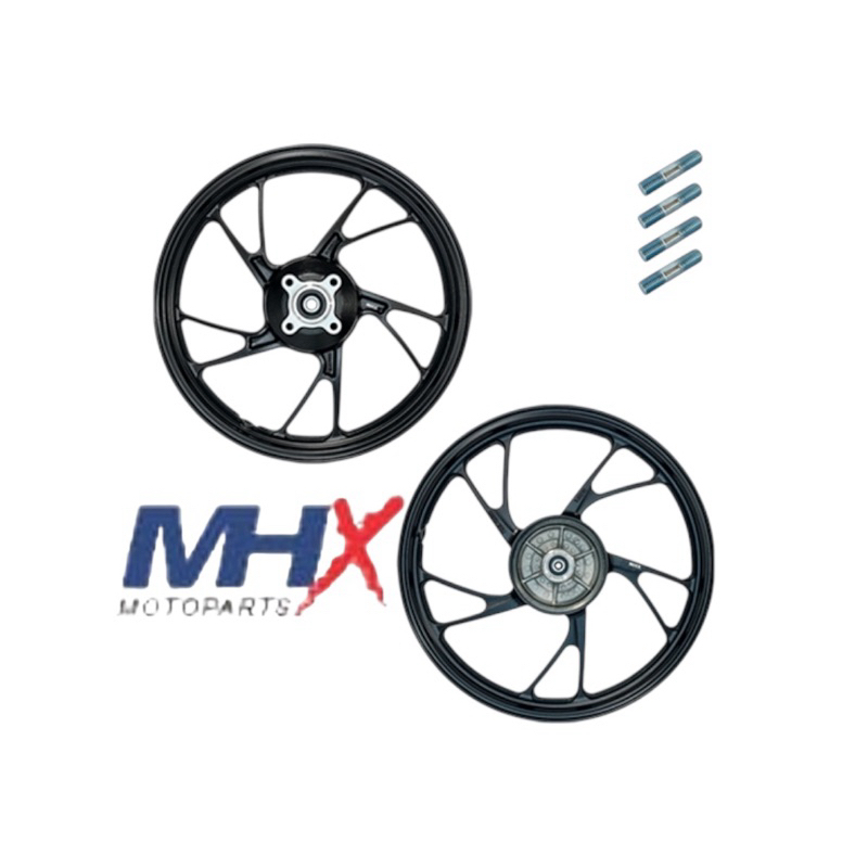 roda rodao liga leve pé galinha Fan 125 2009 2010 2011 2012 2013 a 2018 mhx premium