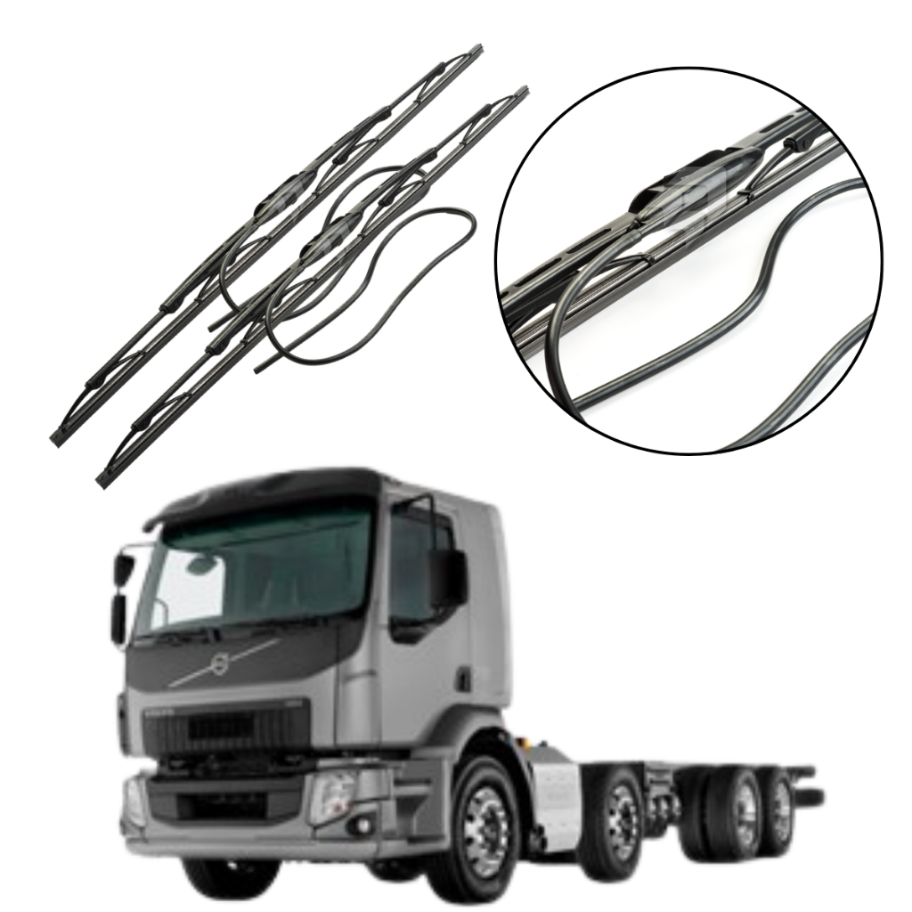 Paleta De Chuva Volvo VM 2003 A 2023 Par Palheta Do Parabrisa Original em Oferta na Shopee
