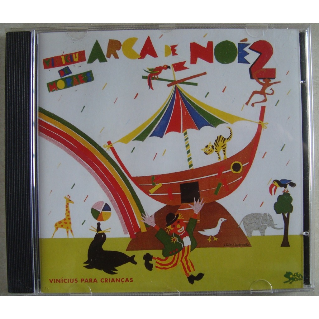 Cd Arca De Noé 2 1998 Vinicius Para Crianças, Original