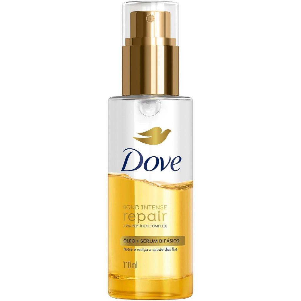 Óleo + Sérum Bifásico Finalizador Dove Bond Intense Repair Reparação Intensa Com 110ml - Beauty