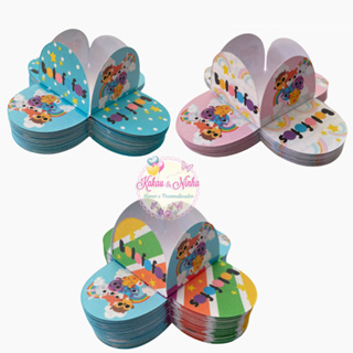 50 Forminhas 4 petalas Bolo fofo Festa Aniversario Forminhas para Doces Confeitaria em Oferta na Shopee