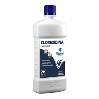Clorexidina Dug's Shampoo World Veterinária para Cães & Gatos 500ML em Oferta na Shopee