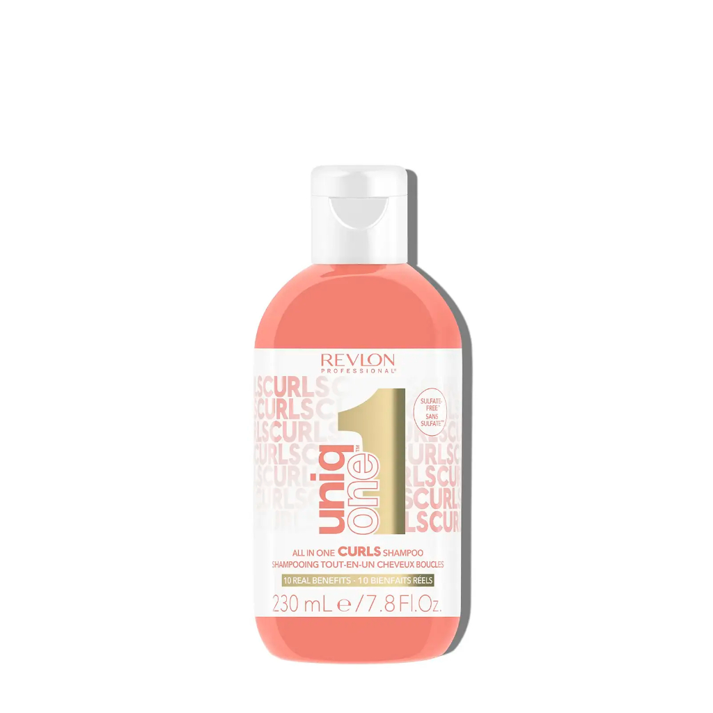 Revlon Uniq One Curls All In One Shampoo para Cabelos Cacheados 230ml