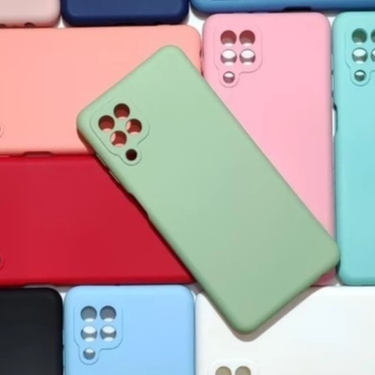 Capa para Samsung Galaxy A22 4G Silicone com Proteção de Câmera Interior Aveludado Macia TPU Premium
