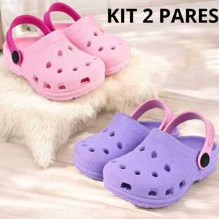 kit 2 pares babuche infantil para meninas. Drika calcados em Oferta na Shopee