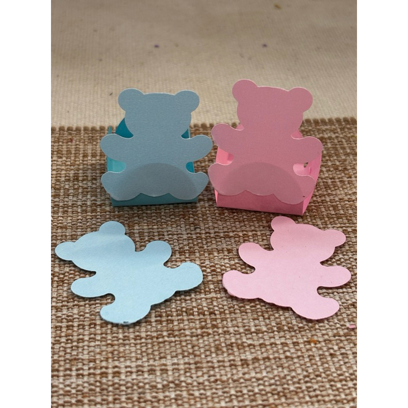 100 Festa ursinhos de papel Decoração Urso Ursinhos chá de revelação Lembrancinha Urso Festa