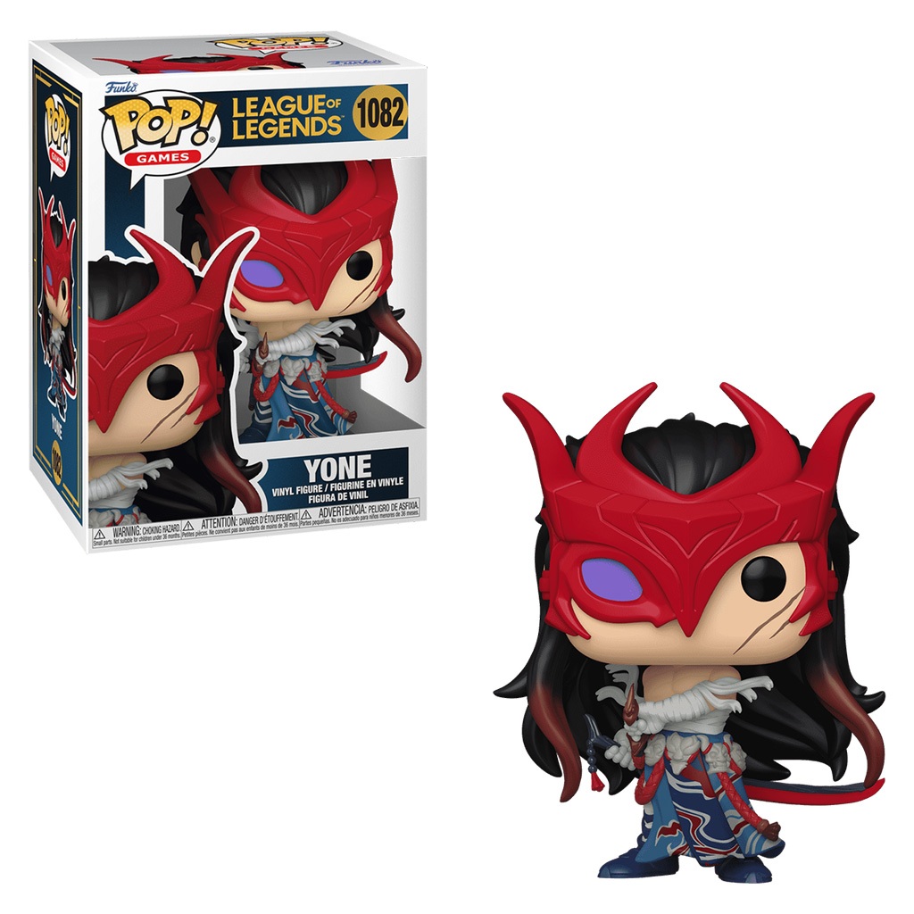 FUNKO POP LEAGUE OF LEGENDS YONE 1082 NOVO ORIGINAL em Oferta na Shopee
