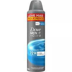 Desodorante Dove Men+Care Antitranspirante Aerosol Cuidado Total 250Ml