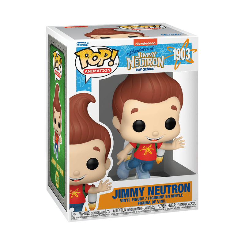 FUNKO POP NICKELODEON JIMMY NEUTRON JIMMY NEUTRON 1903 NOVO ORIGINAL em Oferta na Shopee