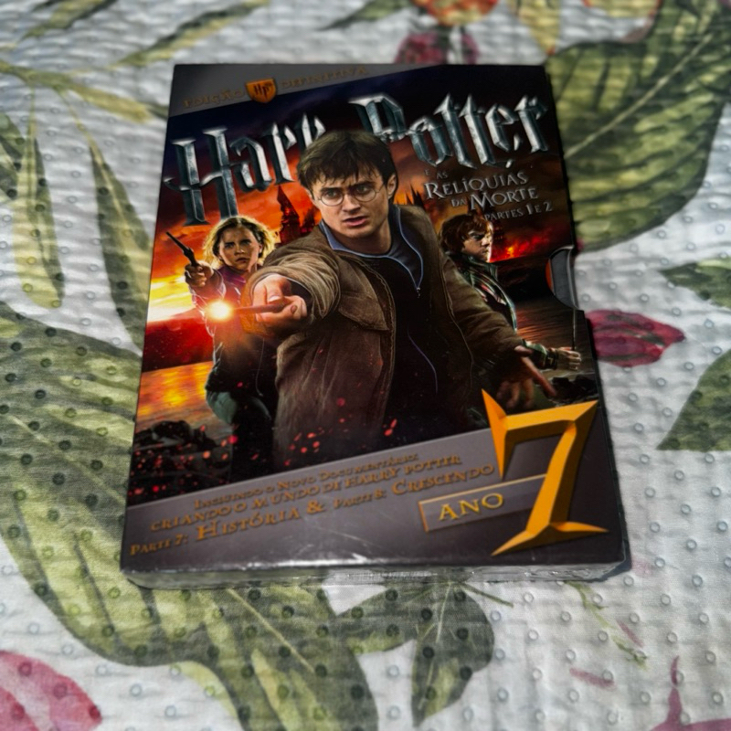 DVDs HARRY POTTER e As Relíquias da Morte part 1 e 2 - Criando O Mundo de Harry Potter (Lacrado)