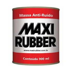 MASSA ANTI RUÍDO MAXI RUBBER 1,3KG EM ESTOQUE em Oferta na Shopee