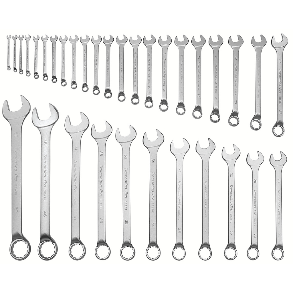 Jogo Chaves Combinadas 6 a 50mm Tramontina PRO 33pç 44660/233 em Oferta na Shopee