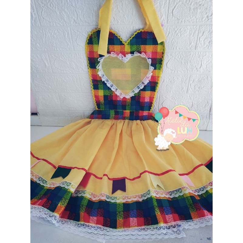 Avental Caipira Feminino: Onde Comprar | BuscaProdutos