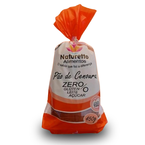 PÃO DE CENOURA ZERO GLÚTEN / ZERO LEITE / ZERO LACTOSE / ZERO AÇUCAR em Oferta na Shopee