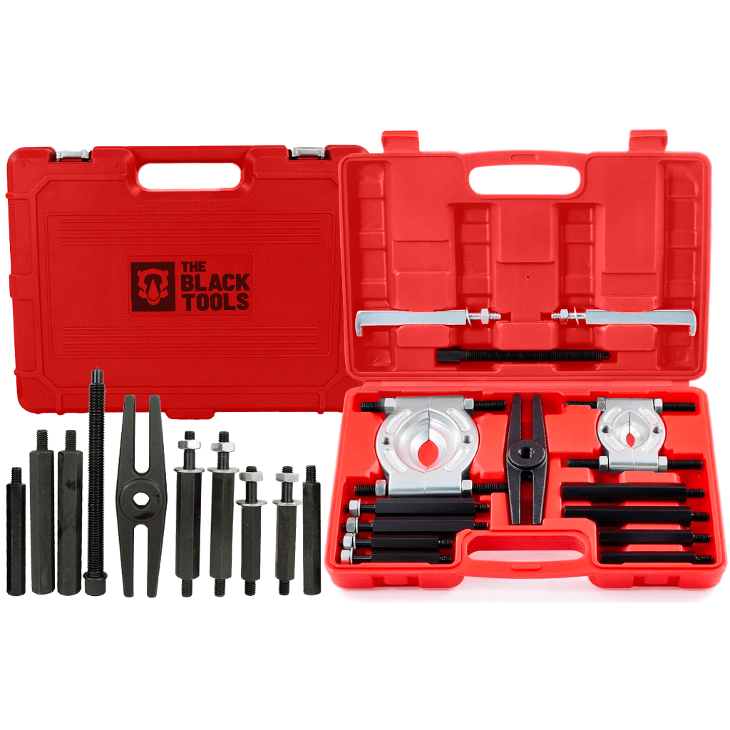 Extrator De Rolamentos Alternador E Câmbio 14 Peças Separador The Black Tools em Oferta na Shopee