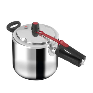 Panela de Pressão Clock Original Polida com Fechamento Interno e 7L de capacidade em Oferta na Shopee