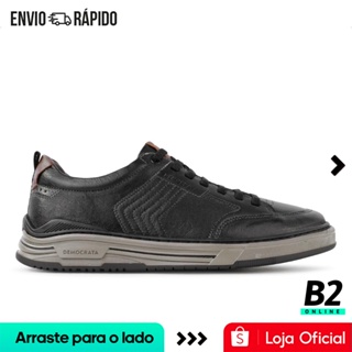 Sapatênis Democrata Denim Dylan Masculino Original Com Nota Fiscal e Garantia em Oferta na Shopee