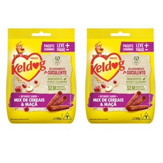 Bifinho Keldog Criadores Sabor Mix Cereais Vegetais Kit 2 Unidades Cachorro  500g em Oferta na Shopee