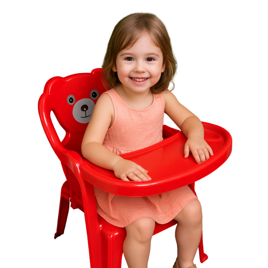 Cadeirinha Infantil Para Refeição Com Assento Fofinho E Suporte -  Sortidas