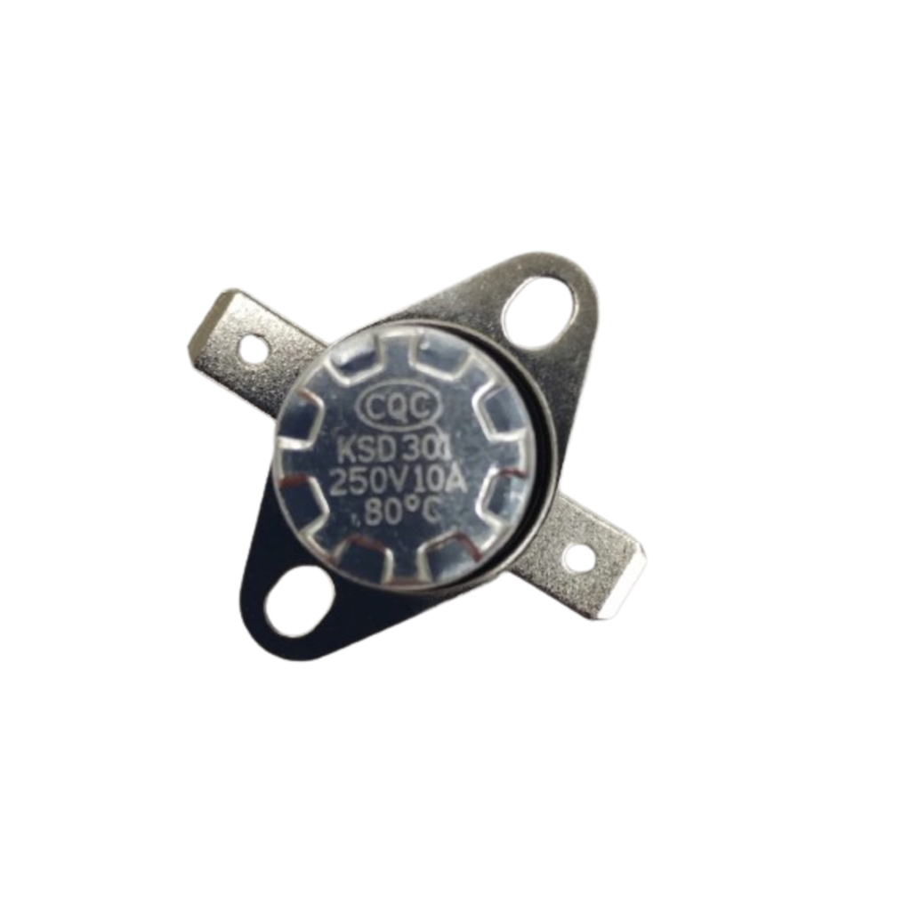 Termostato Baquelite Ksd 301 80 Graus 10 Amperes 250 Volts