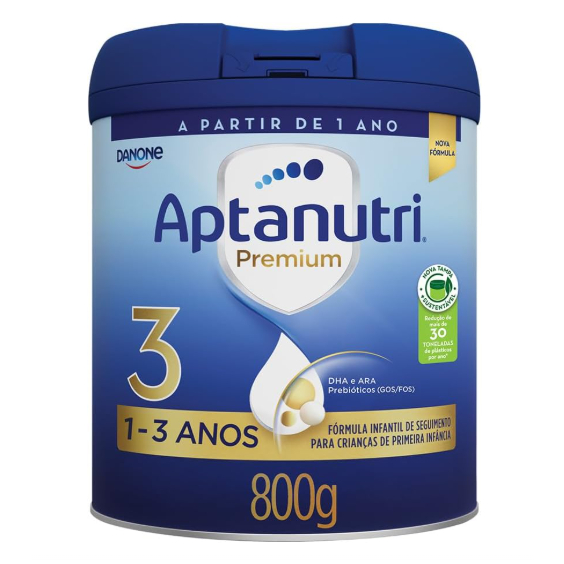 Formula Infantil Aptanutri Premium 3 800Gr em Oferta na Shopee
