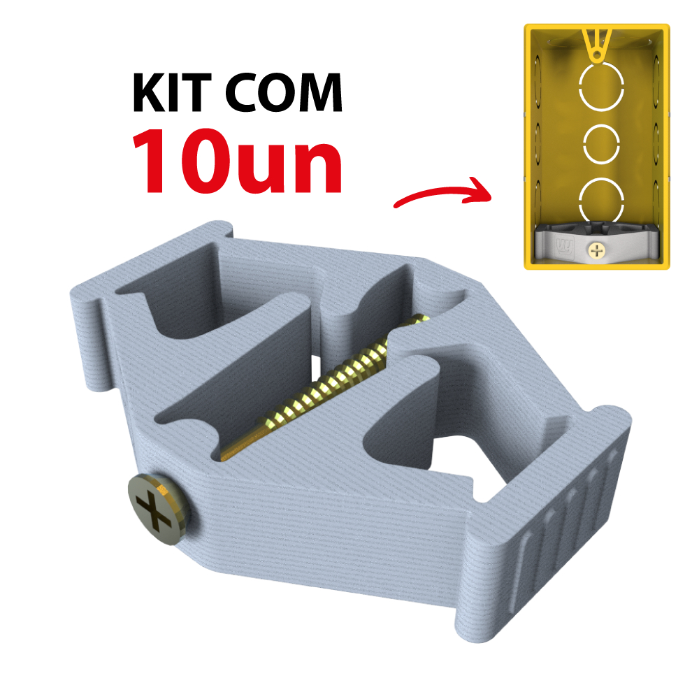 Kit Reparo tipo Morcego Salva Tomadas Caixinha Luz 4x2 em Oferta na Shopee