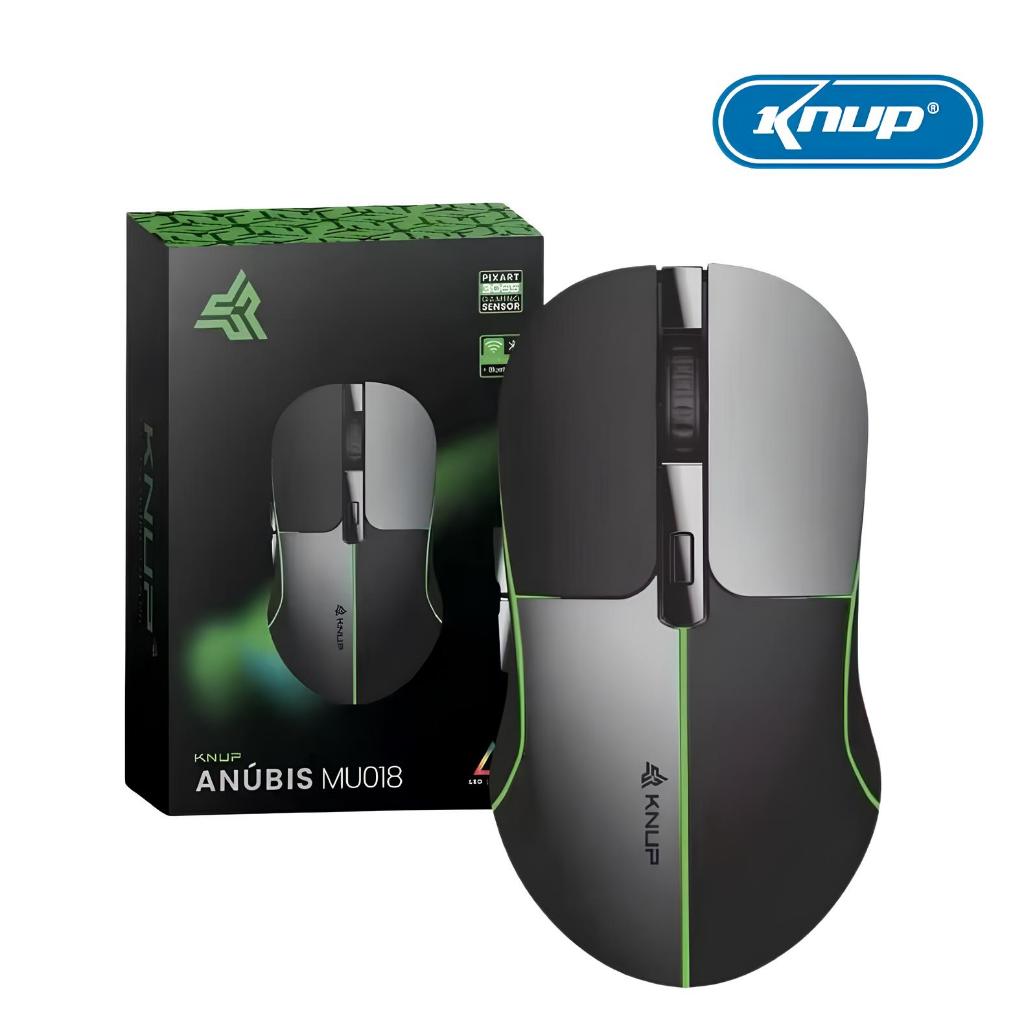 Mouse Gamer Sem Fio Bluetooth Wireless 2.4G 1600dpi Knup