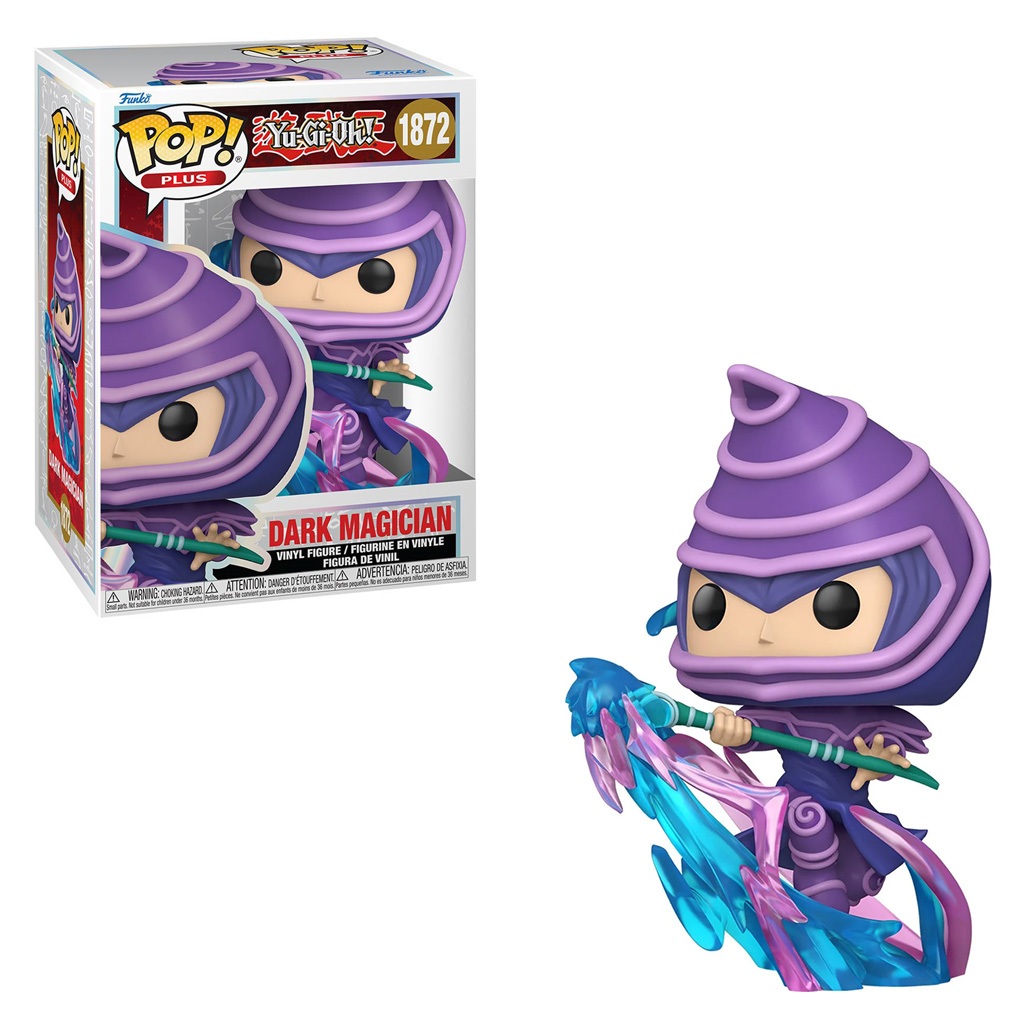 FUNKO POP YU-GI-OH 3 PLUS DARK MAGICIAN 1872 NOVO ORIGINAL em Oferta na Shopee