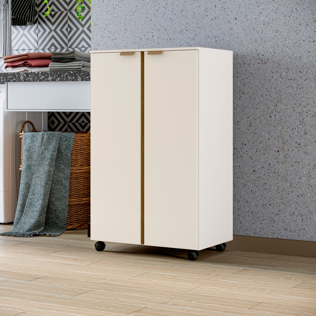 Sapateira multiuso para casa organizador com rodinhas para escritório com acabamento flex