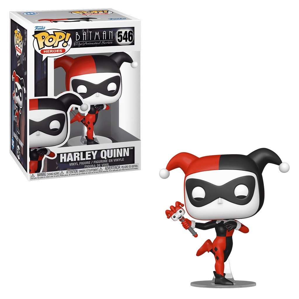 FUNKO POP BATMAN ANIMATED HARLEY QUINN 546 NOVO ORIGINAL