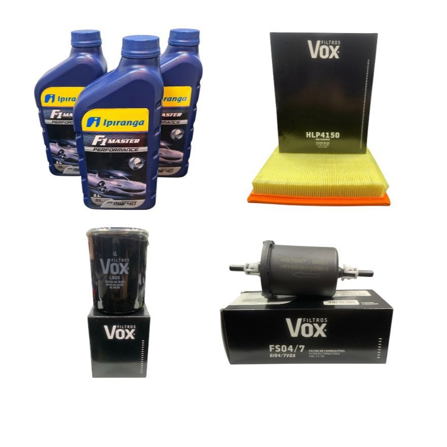 Kit Troca De Oleo 15w40 Palio, Siena, Idea, Strada Fire