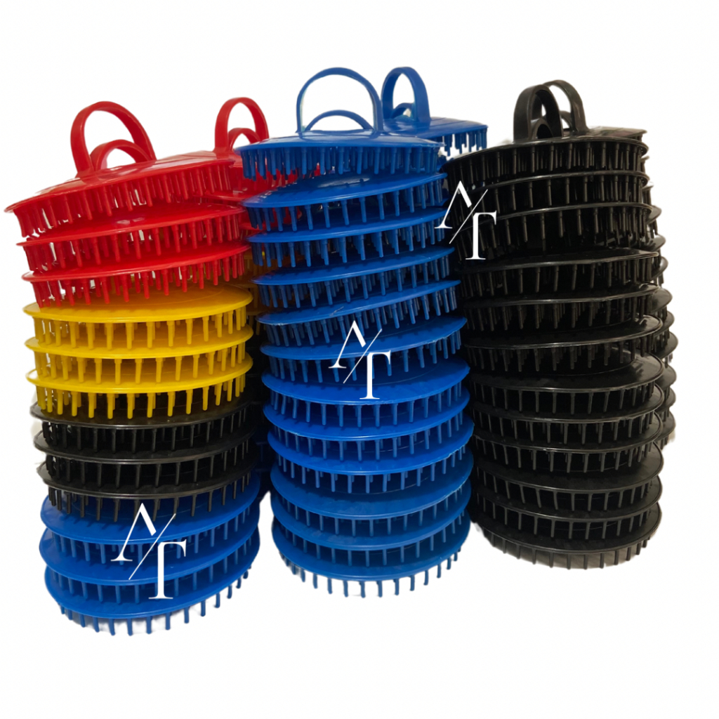 Escova Pata Pata Redonda 24 Uni Cabelo Barba Pente Barbearia em Oferta na Shopee