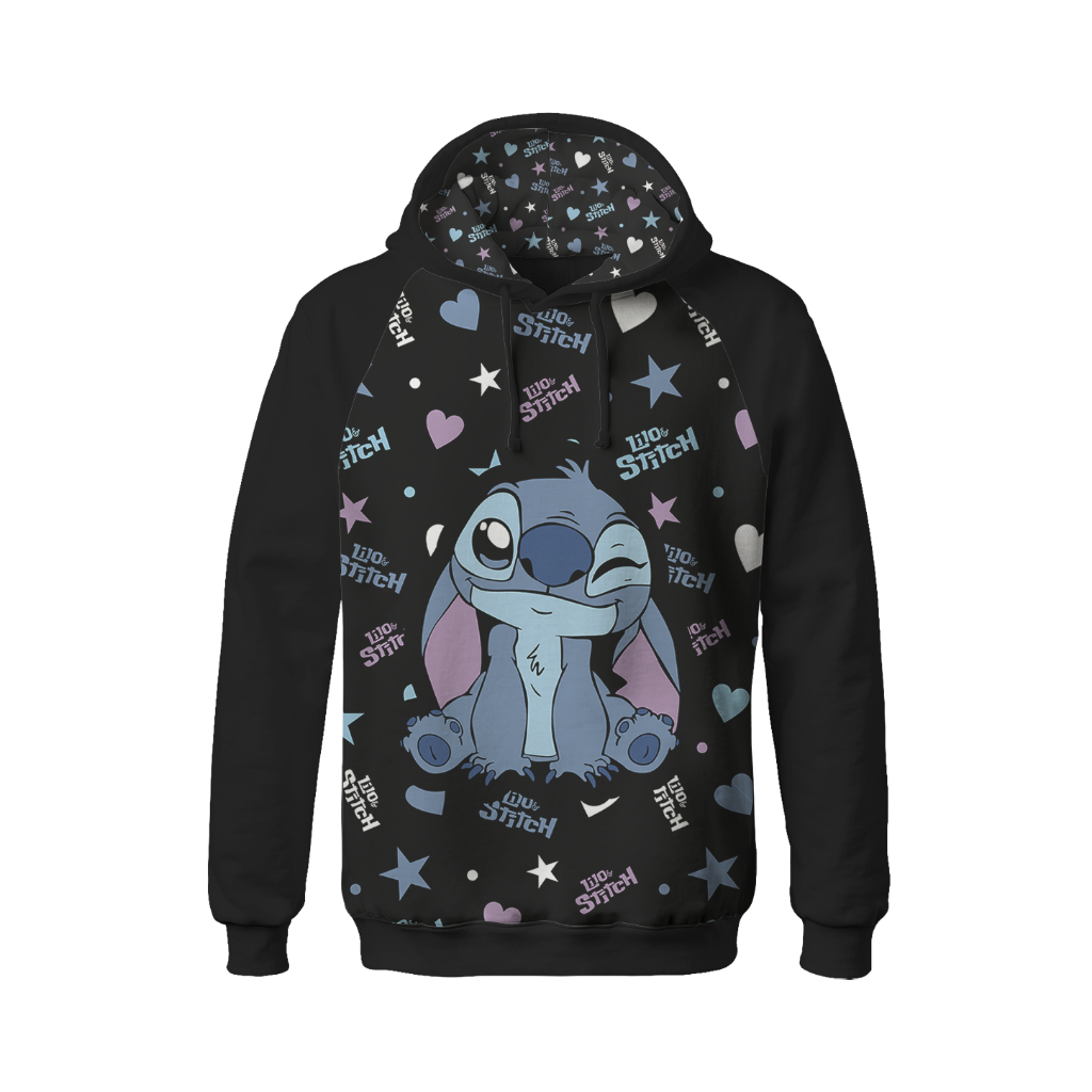 Moletom Com Capuz Lilo & Stitch SM 197
