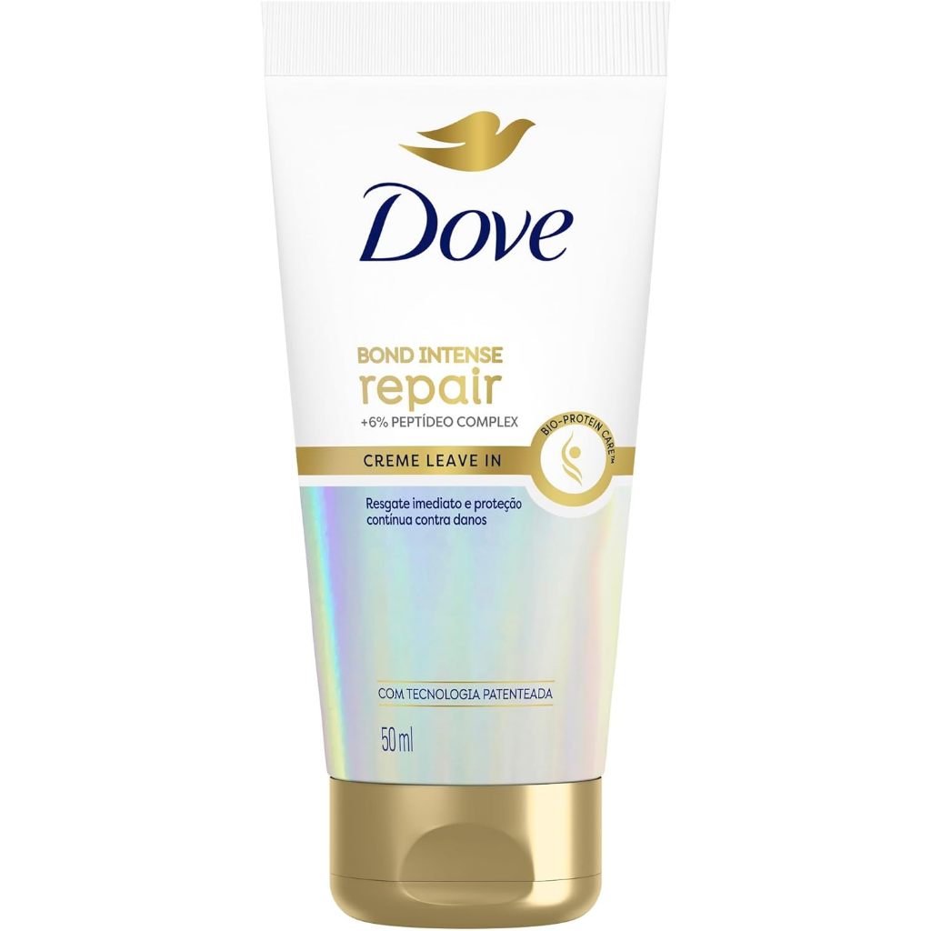 Creme Leave-In Dove Bond Intense Repair Reparação Intensa Com 50ml em Oferta na Shopee